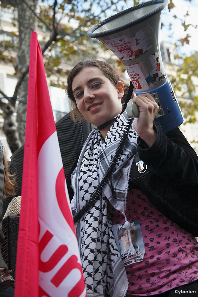 Manif du 16 octobre 2010 à Paris contre la réforme des retraites