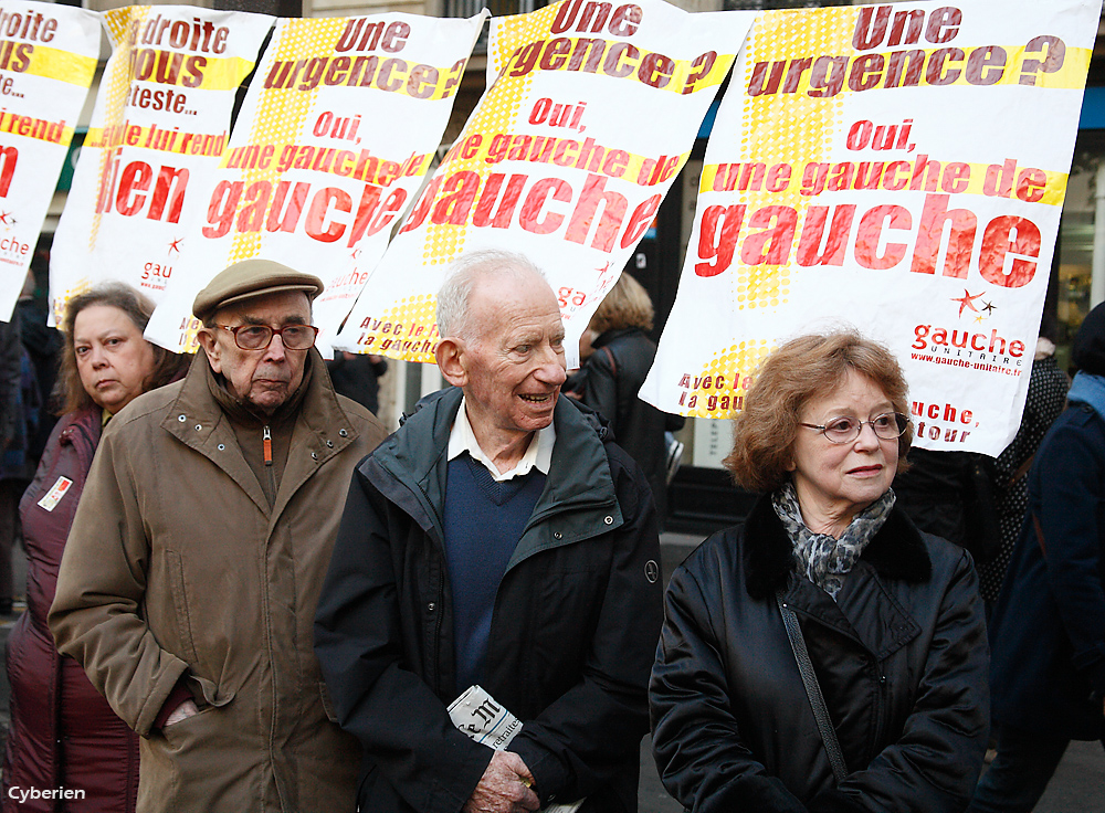 Manif du 16 octobre 2010 à Paris contre la réforme des retraites