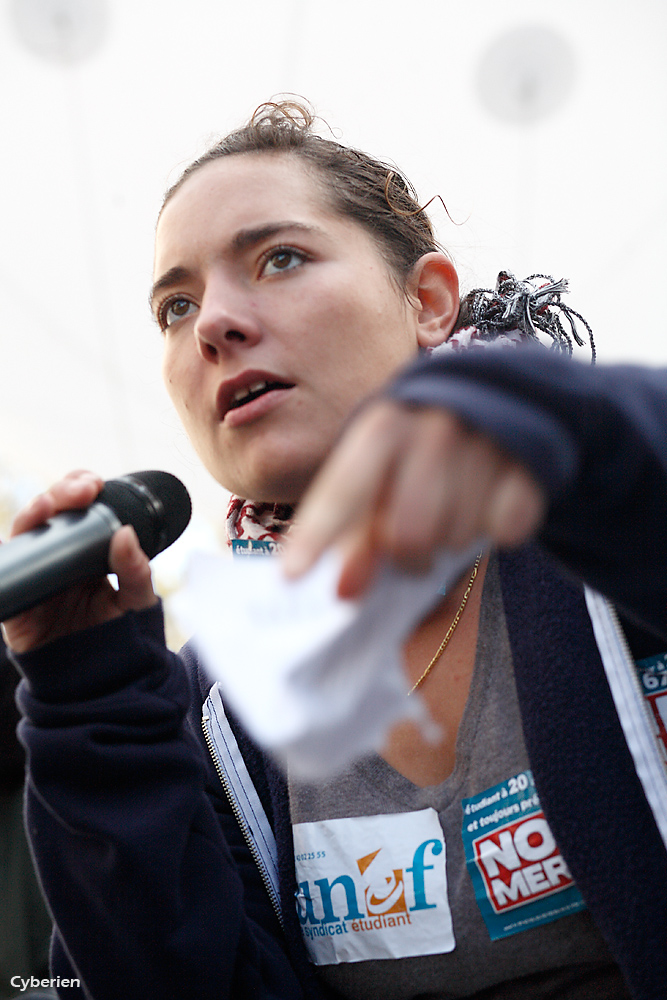 Manif du 16 octobre 2010 à Paris contre la réforme des retraites