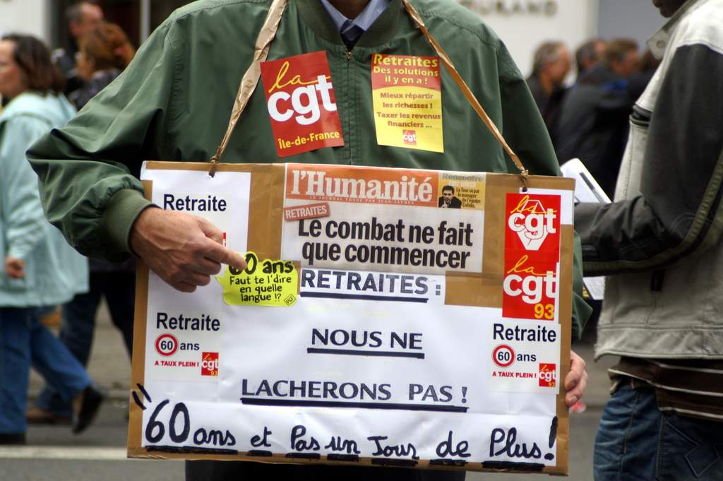 MANIF CONTRE LA REFORME DES RETRAITES