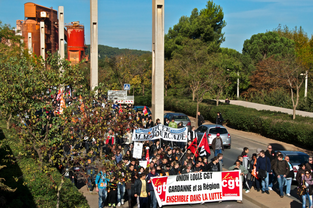 Gardanne (BdR) 21 octobre 2010