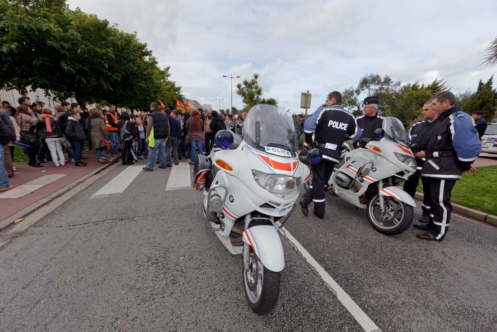 Contre la réforme des retraites à CHERBOURG