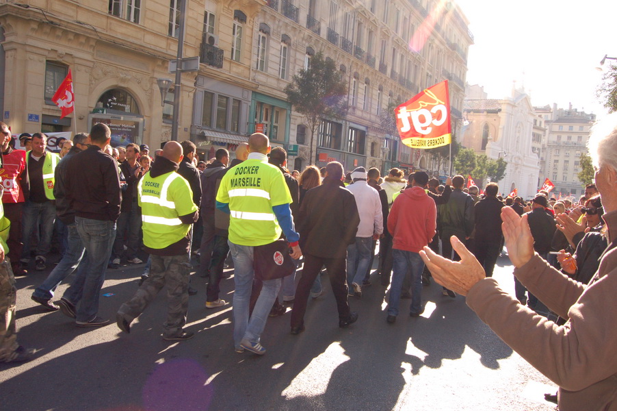 Manif Retraites Marseille 19 Octobre 2010