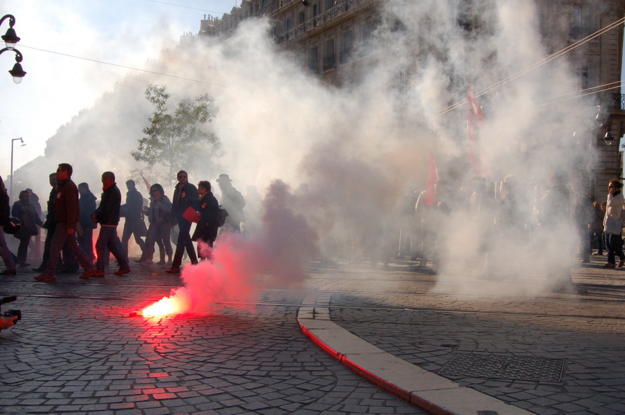 Manif Retraites Marseille 19 Octobre 2010