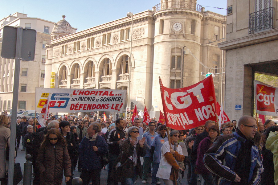 Manif Retraites Marseille 19 Octobre 2010