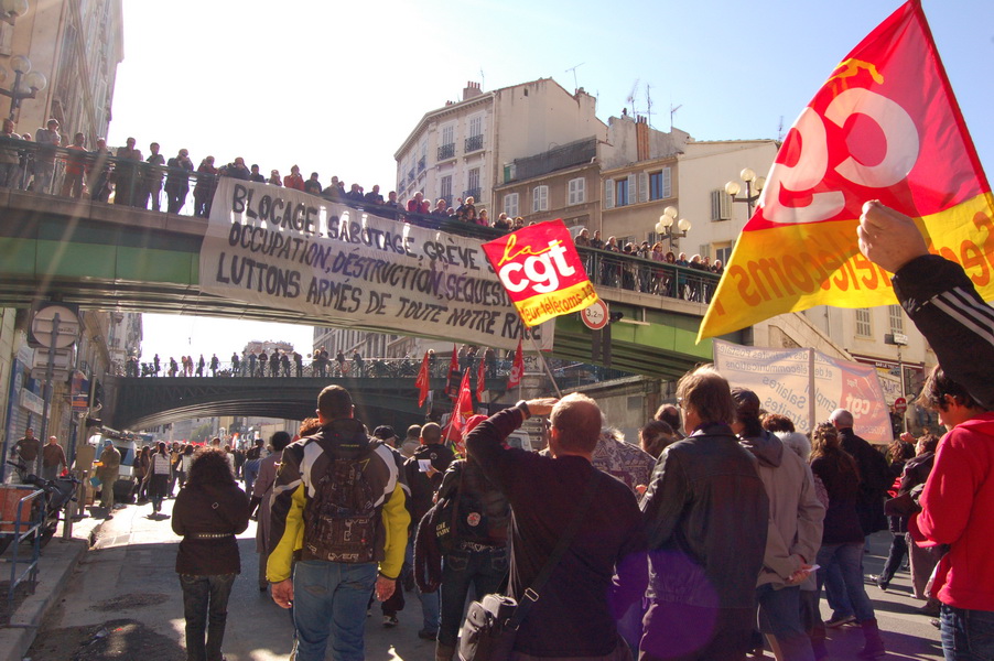 Manif Retraites Marseille 19 Octobre 2010