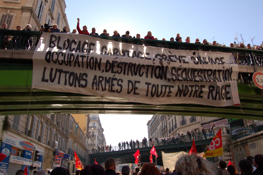 Manif Retraites Marseille 19 Octobre 2010