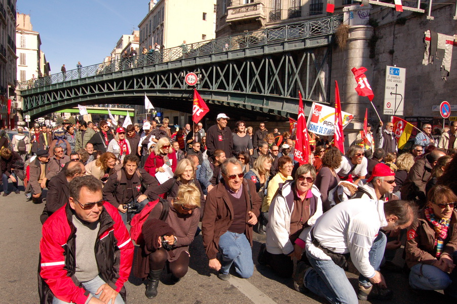 Manif Retraites Marseille 19 Octobre 2010