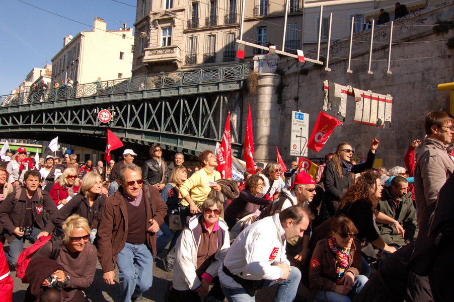 Manif Retraites Marseille 19 Octobre 2010