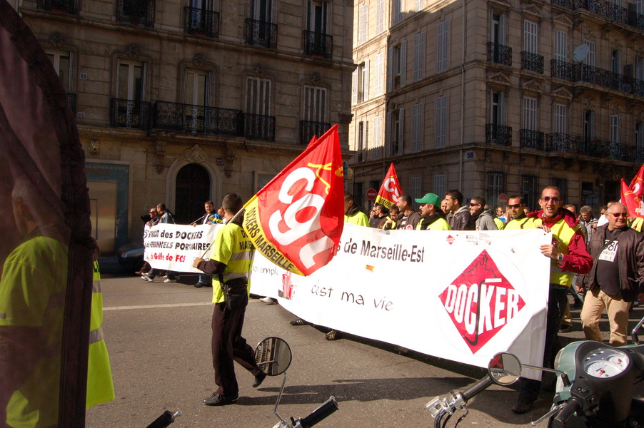 Manif Retraites Marseille 19 Octobre 2010