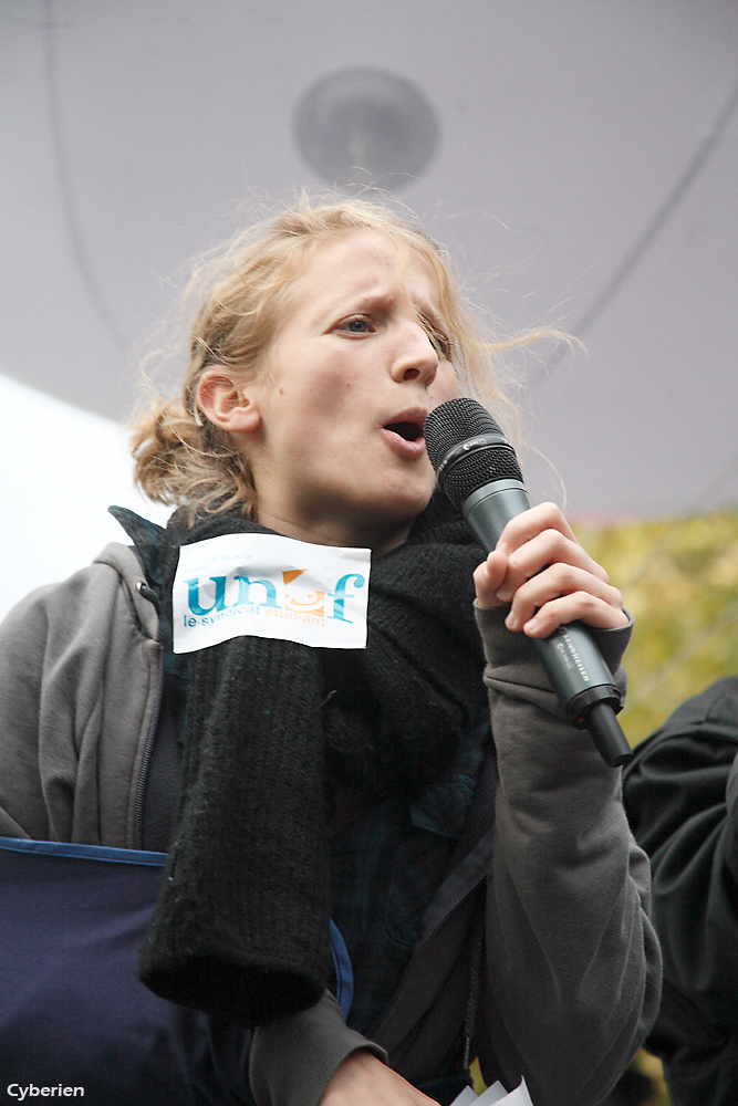 Manif retraites 19 octobre 2010 à Paris