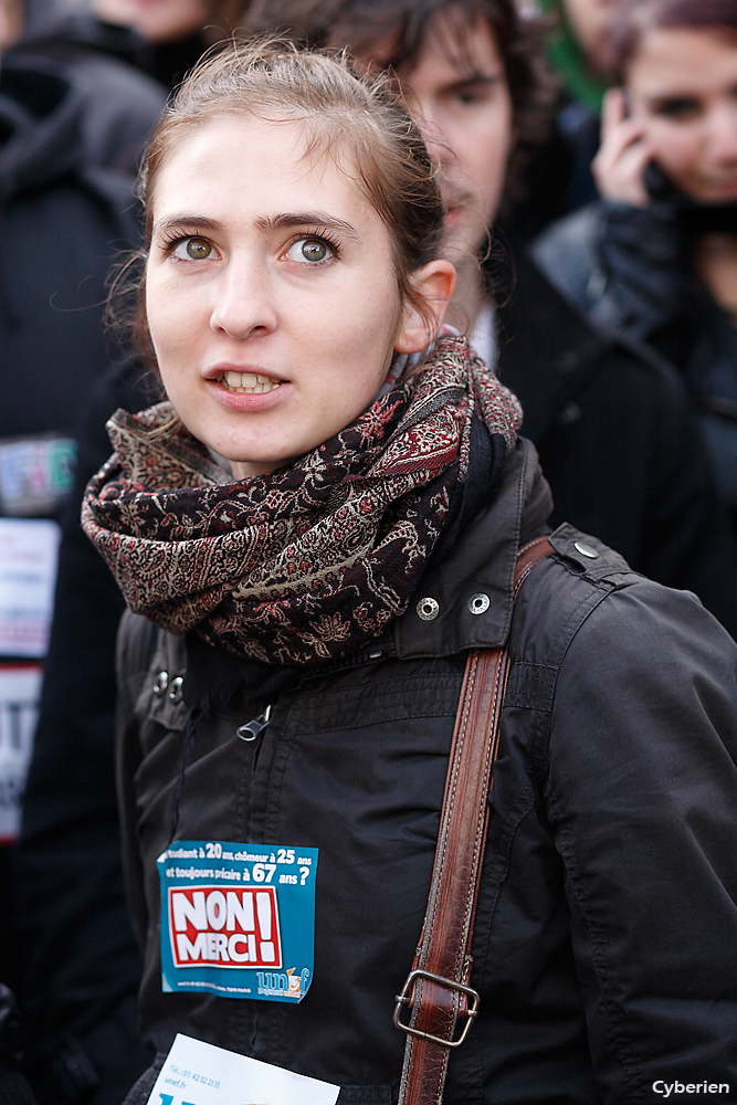 Manif retraites 19 octobre 2010 à Paris