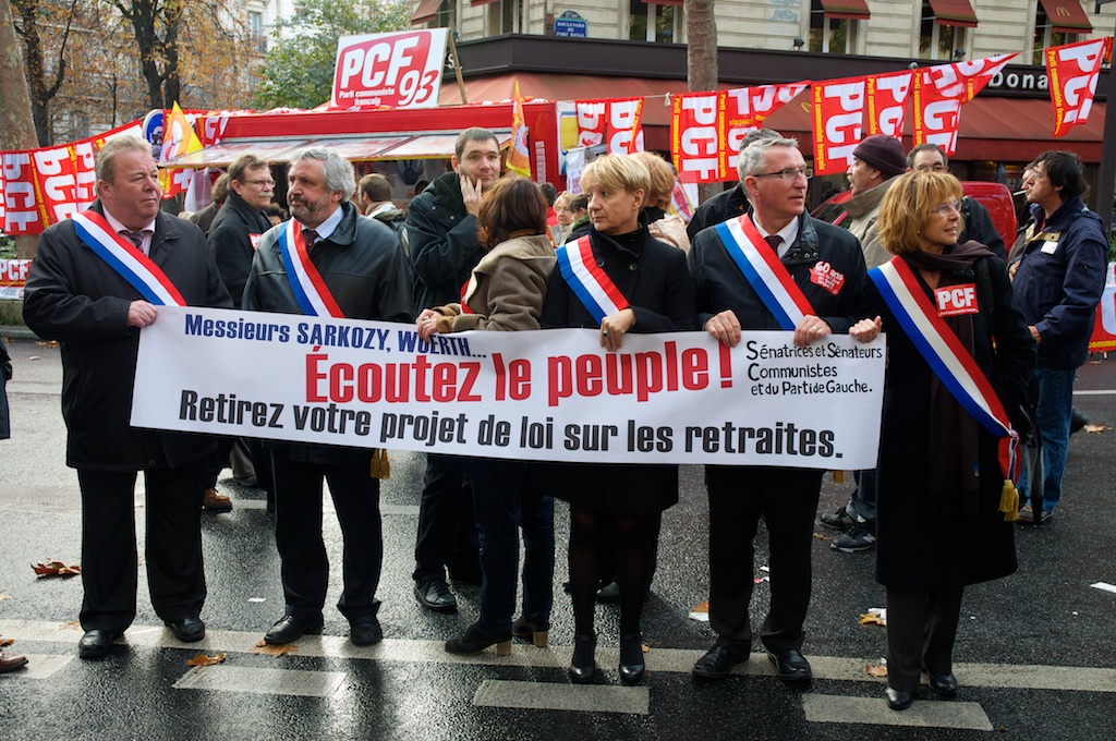 Sénateurs communistes et républicains