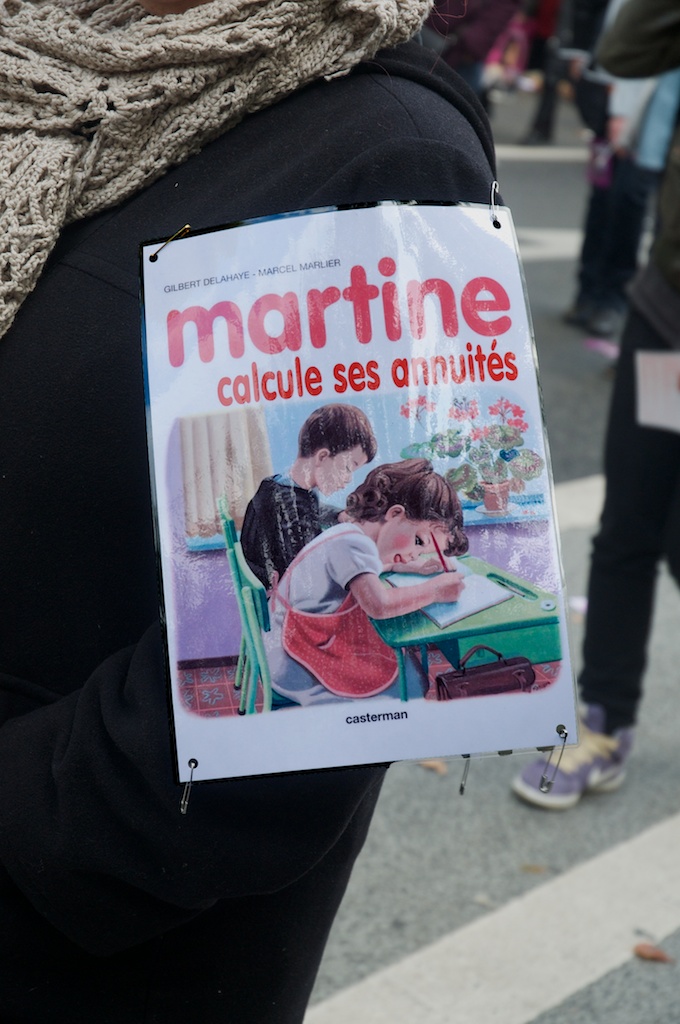 Les annuités de Martine