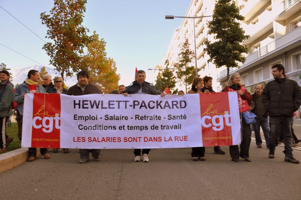 Grenoble CGT Hewlett Packard