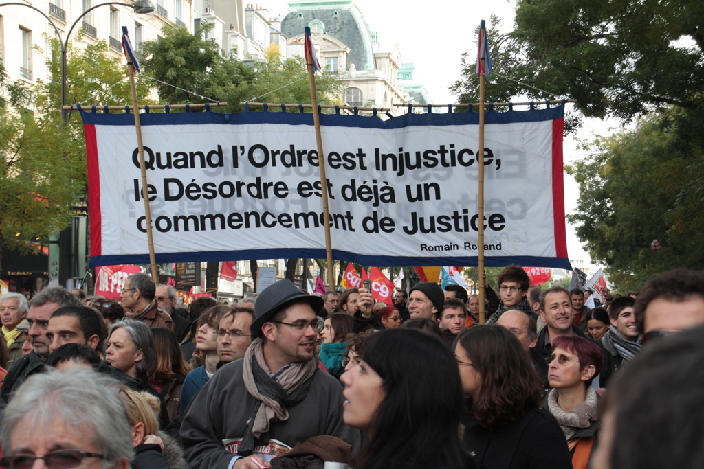 ORDRE et injustice