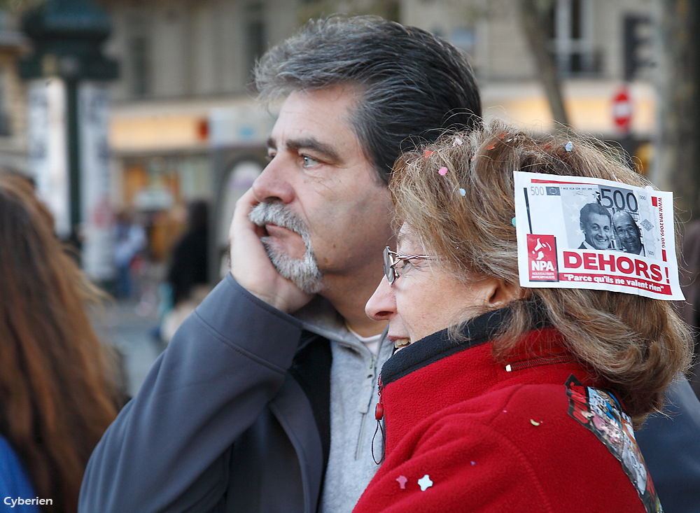 Manif retraites 28 octobre 2010 à Paris