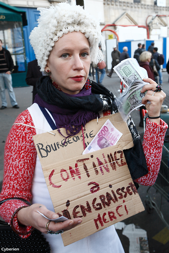 Manif retraites 28 octobre 2010 à Paris
