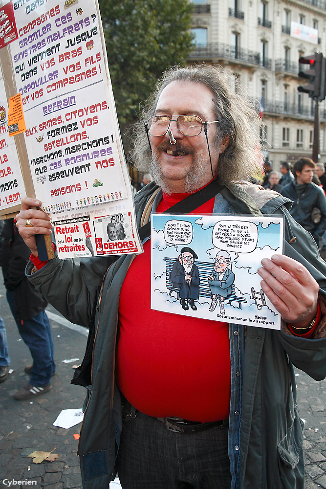 Manif retraites 28 octobre 2010 à Paris