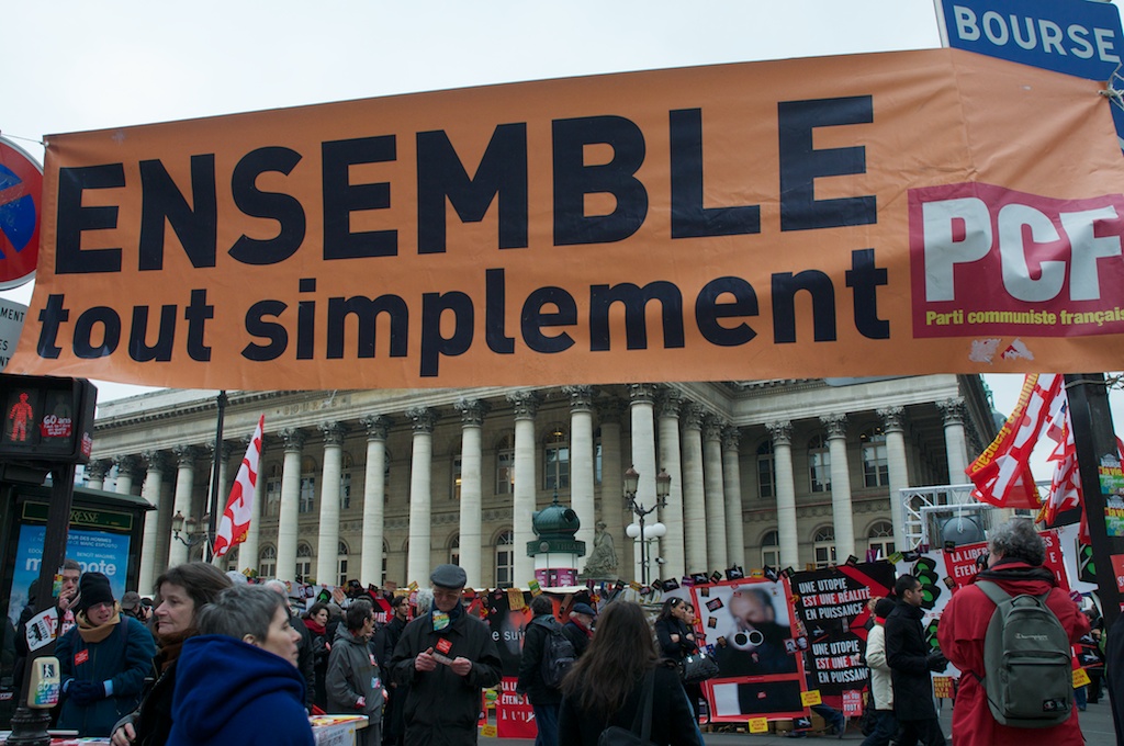 Encerclement de la Bourse