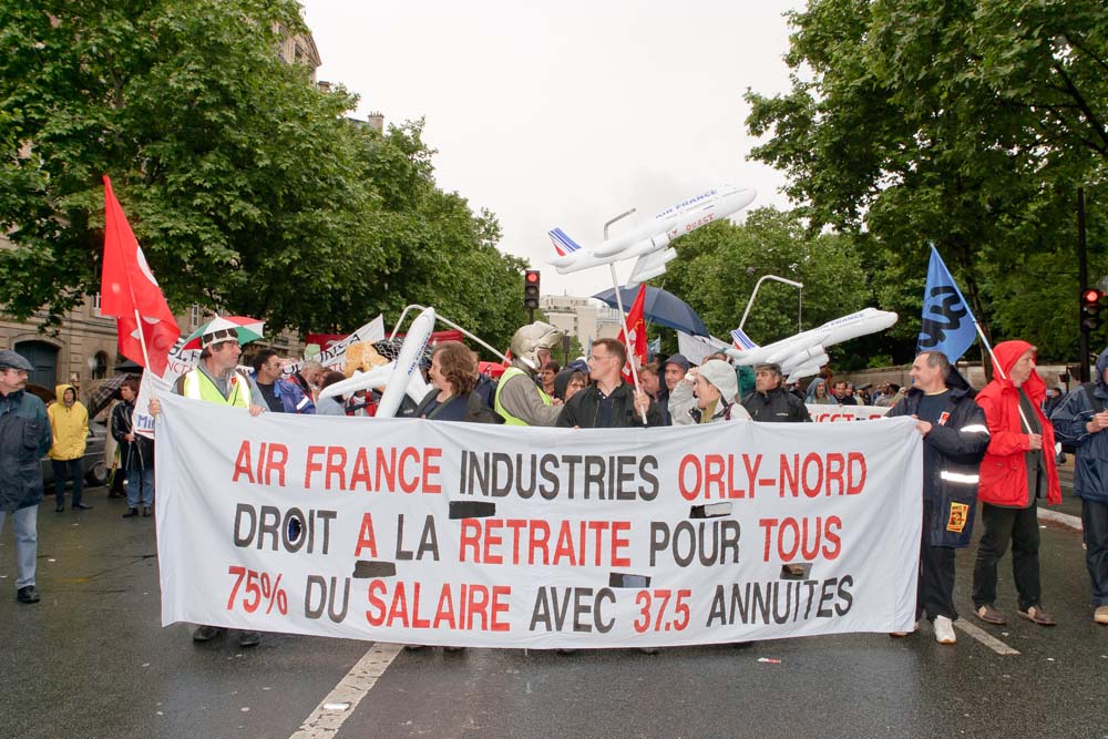 Manifestation du 19/05/2003 à Paris