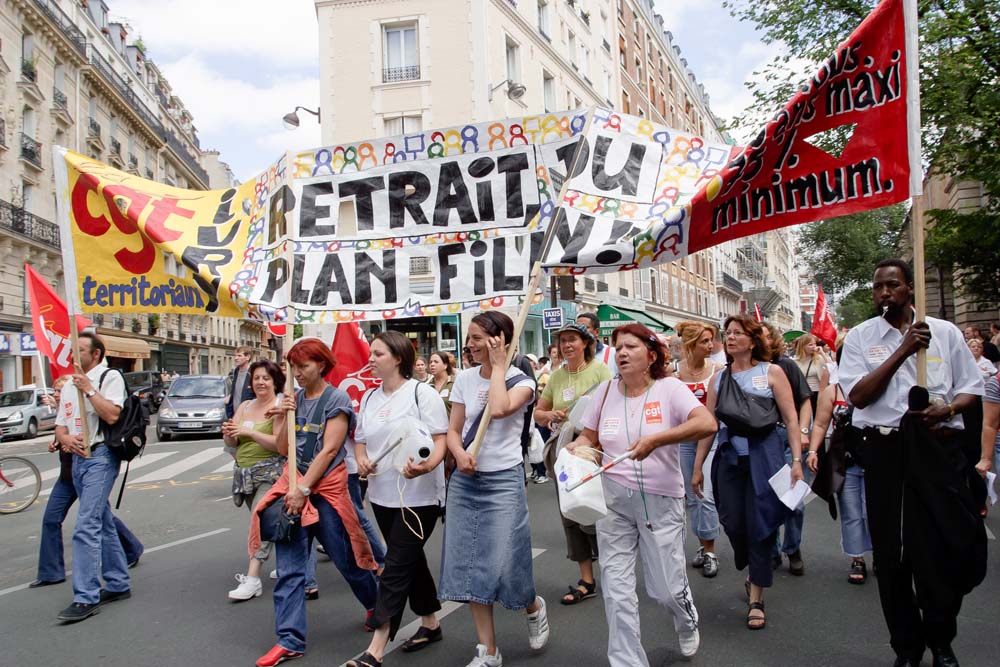 Manifestation du 19/05/2003 à Paris