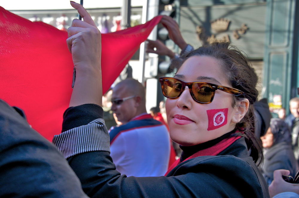 Manif Tunisie à Marseille 15/01/2011