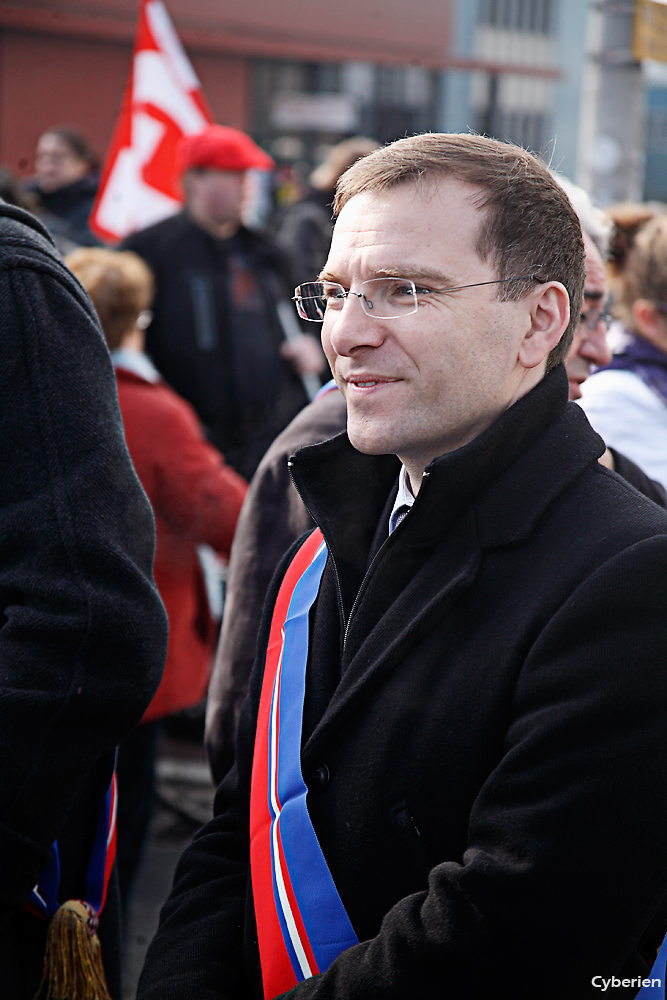 Manif pour la défense du CHU Henri Mondor