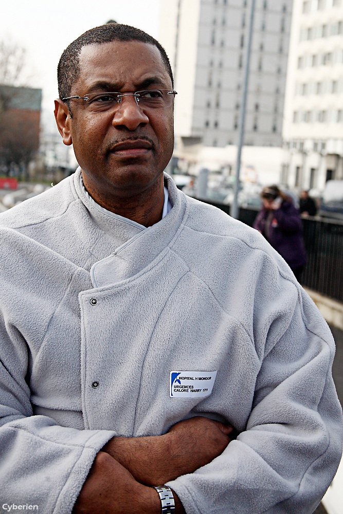 Manif pour la défense du CHU Henri Mondor