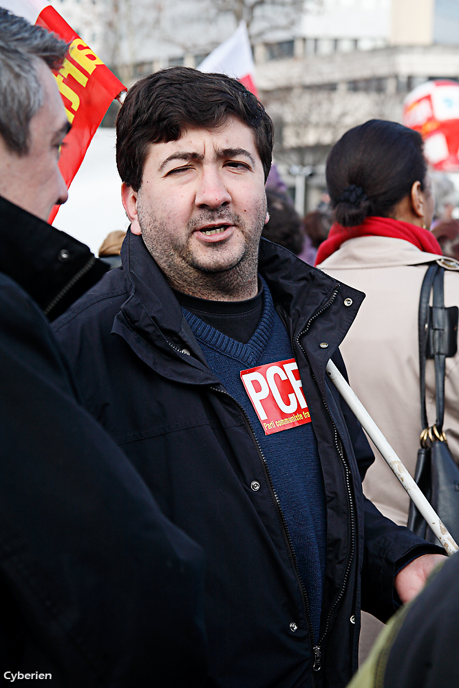 Manif pour la défense du CHU Henri Mondor