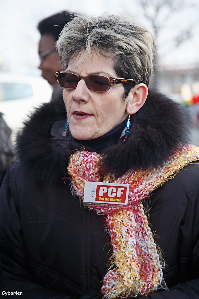 Manif pour la défense du CHU Henri Mondor