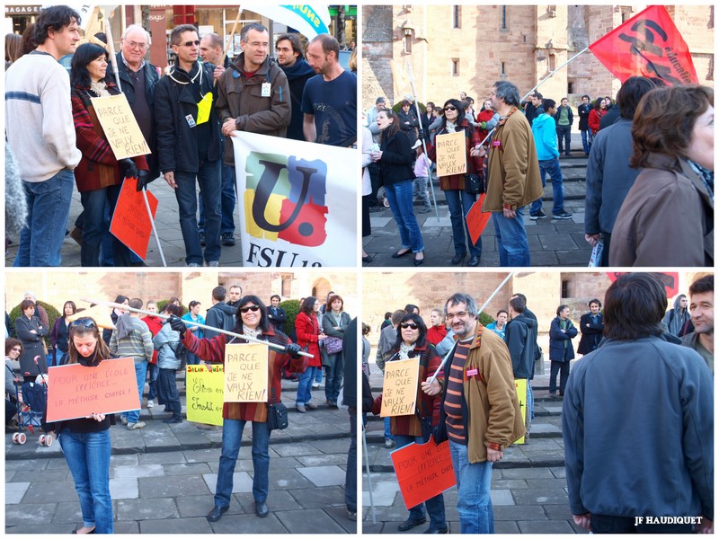 MANIF EDUCATION RODEZ 10 FEVRIER 2011