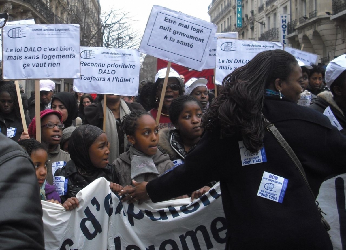 Tant d'enfants mal-logés!