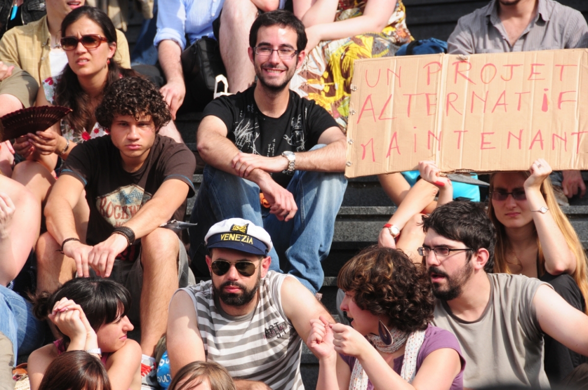 Spanish Revolution à Paris, 21 mai 2011