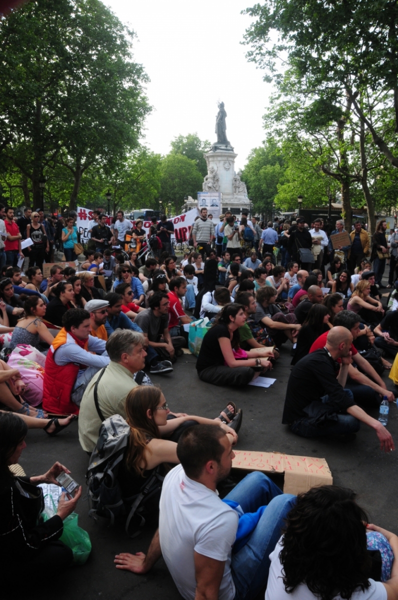 Spanish Revolution à Paris, 21 mai 2011