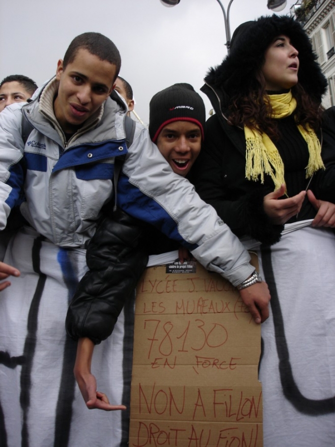 manifestation EN lycéens-personnels Paris 2005-02-15 012