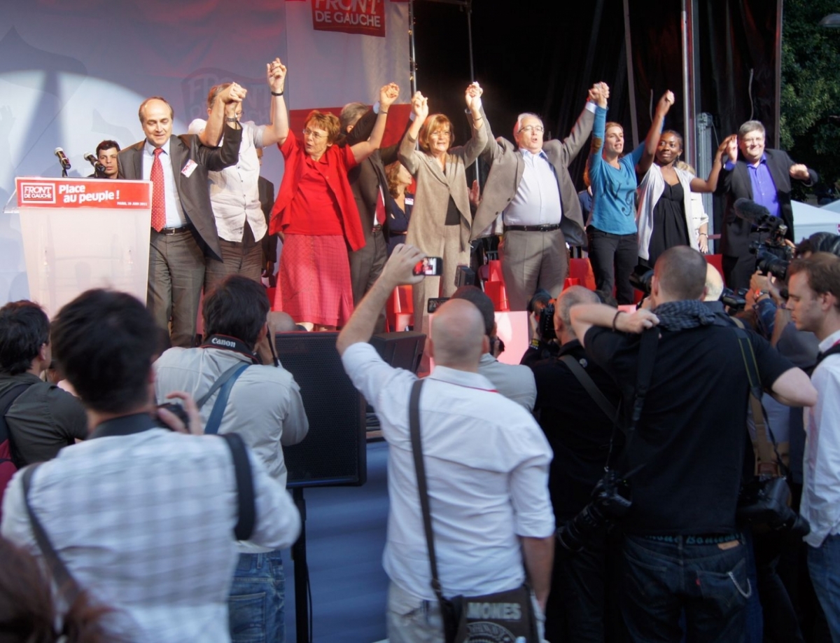 29/6/2011 Meeting Front de Gauche, Paris