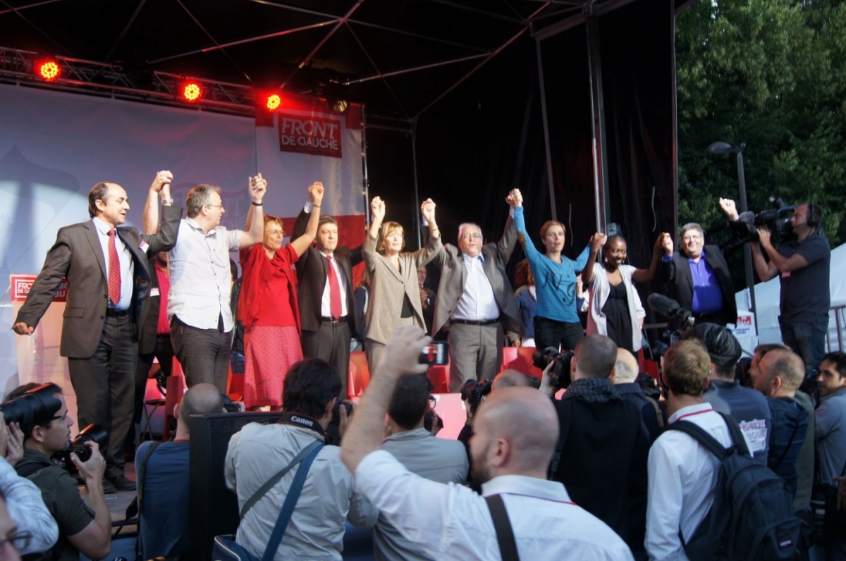 29/6/2011 Meeting Front de Gauche, Paris