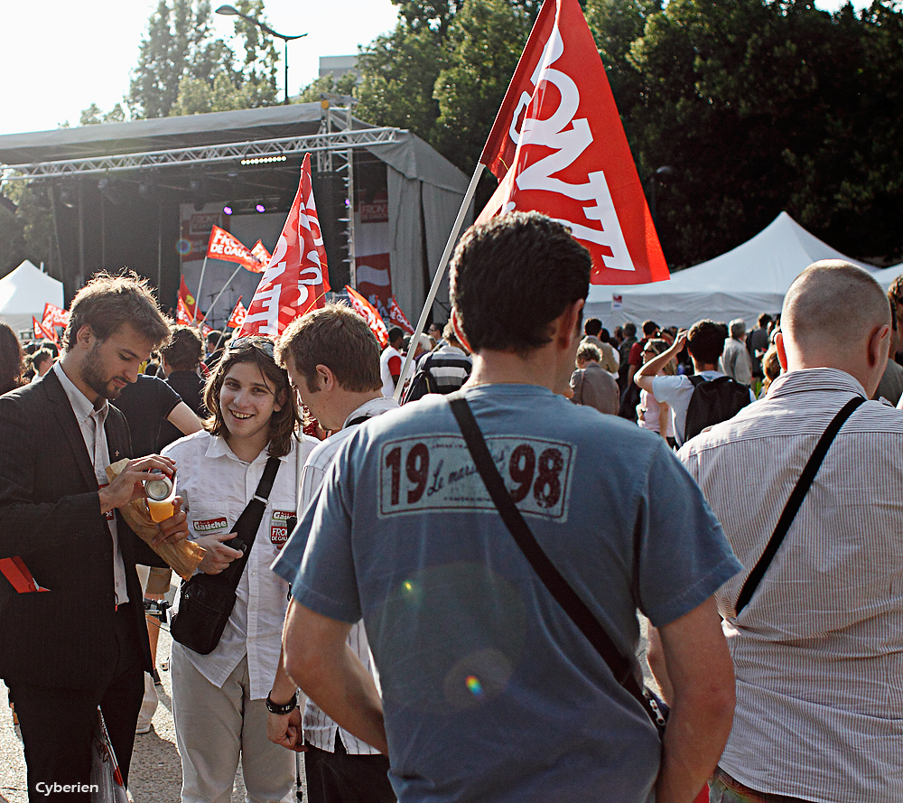 Meeting du Front de Gauche, le 29  juin 2011