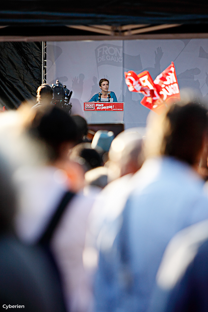 Meeting du Front de Gauche, le 29  juin 2011