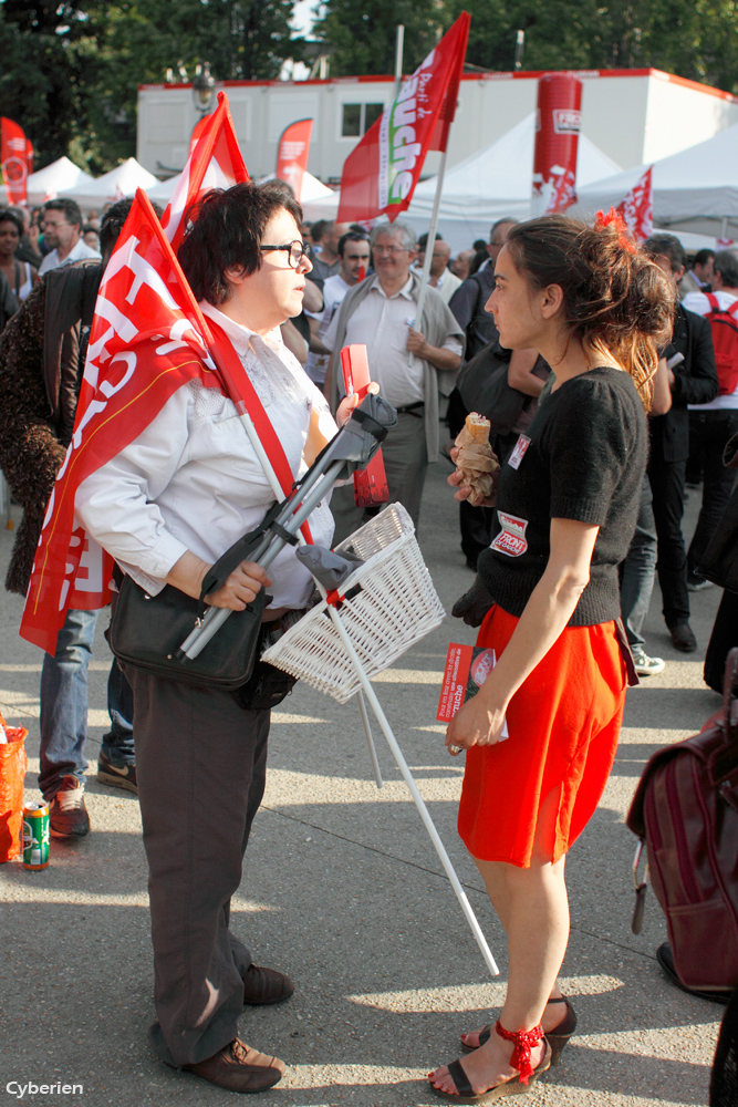 Meeting du Front de Gauche, le 29  juin 2011