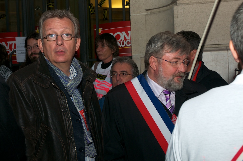 Pierre Laurent et Dominique Adenot