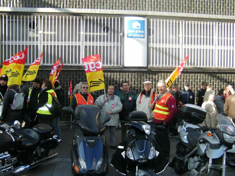 Manif des retraités cheminots 15 nov 2011,Paris