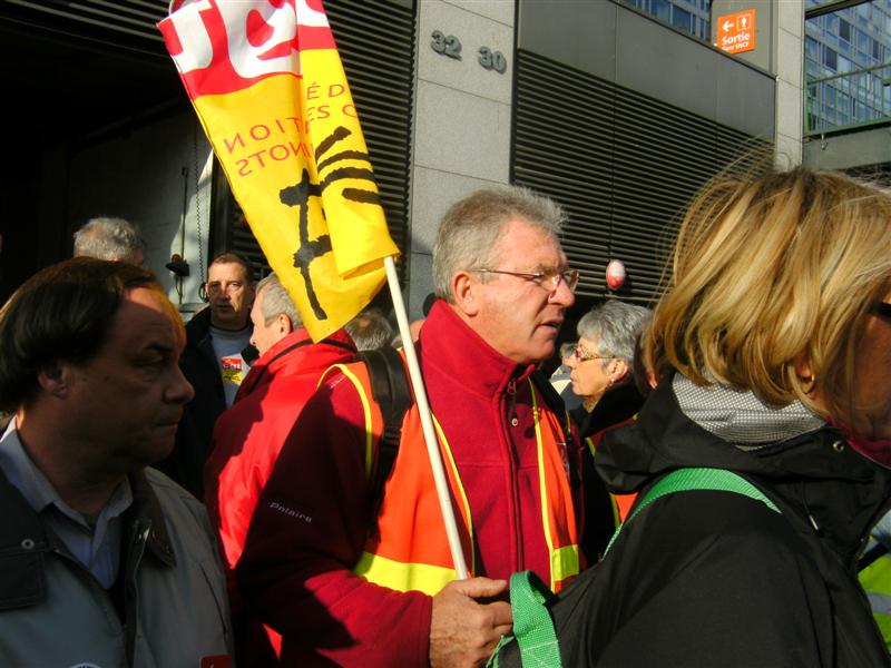 Manif retraités cheminots15 nov 2011