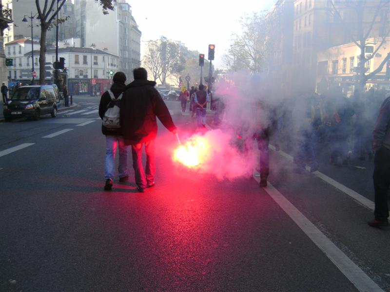 Manif retraités cheminots15 nov 2011