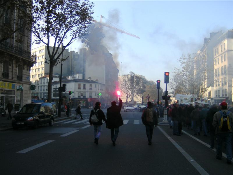 Manif retraités cheminots15 nov 2011