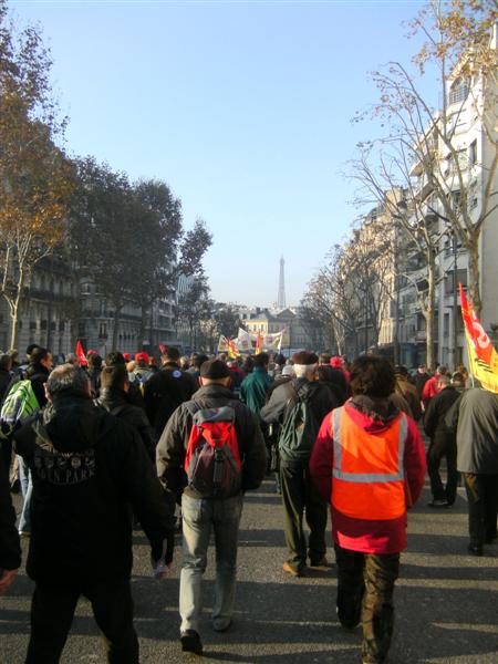 Manif retraités cheminots15 nov 2011