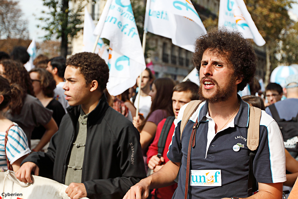 Manifestation des enseignants du public et du privé à Paris - 27 septembre 2011