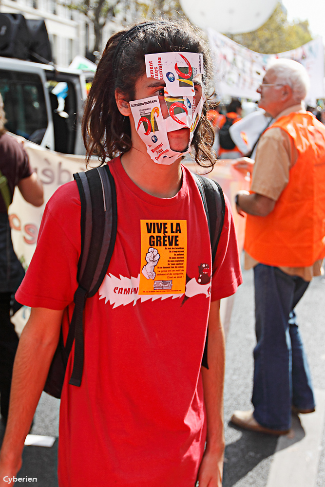 Manifestation des enseignants du public et du privé à Paris - 27 septembre 2011