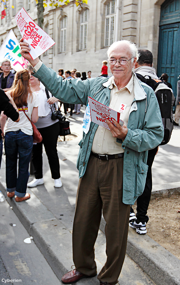 Manifestation des enseignants du public et du privé à Paris - 27 septembre 2011